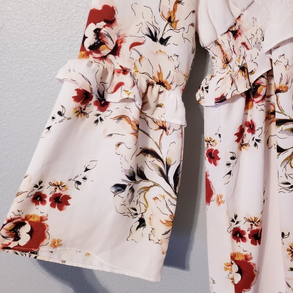 Anthropologie x First Monday Floral Dress | Size L - Picture 7 of 12
